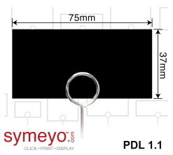 product display label