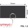 product display card label