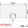 product display label card pdl 1.4