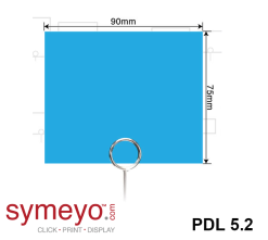product display label fish