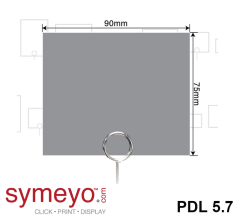 product display label 5.7